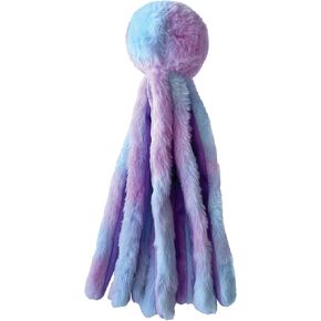 foufit foufoubrand كبير لعبة Wuzzy Wuzzy Octopus Pet Toy ، ارتفاع 16.4 بوصة ، وردي وأرجواني ، إكسسوارات الحيوانات الأليفة ، الوردي/الأرجواني