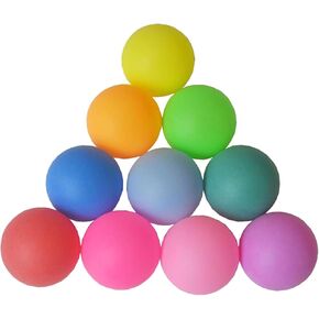 YYaaloa Balls Table Tennis Balls Ping Pong Balls,40mm Table Tennis Ball Colorful Plastic Balls for Game,Party,DIY Arts Craft Pet Toy
