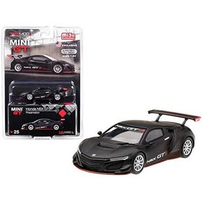 NSX GT3 Presentation Matt Black Limited Edition to 3,600 Pieces Wide 1/64 Diecast Model Car by True Scale atures