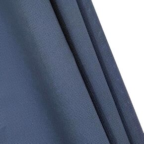 Aida Cloth Cross Stitch Fabric, 14 Count, Big Size (Dark Blue, 12 * 12in)