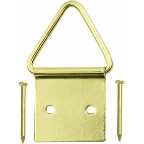 Ook 50204 Small Brass Plated Ring Picture Hanger