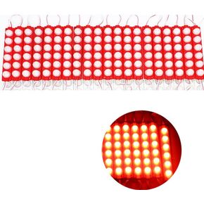 20 قطعة استبدال أضواء المطاطية DC12V LED وحدة مقاوم للماء نافذة ضوء الأعمال واجهة المتجر مصباح ليد للإعلان رسالة