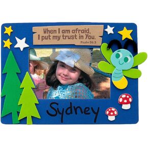 Fun Express Camp VBS Picture Frame Kit Magnet Craft Kit - Makes 12 ، Haciment Bible School 2024