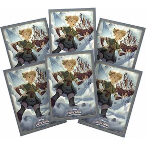 Ravensburger Disney Lorcana TCG Card Sleeves Featuring Tinker Bell - Giant Fairy | 65 Protective Sleeves for TCG Decks | Ages 8+