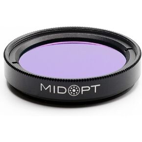 Near-IR Bandpass Filter for Machine Vision, BP Series, Broad Bandwidth, Range: 820-910nm, BP850-30.5, Fits M30.5 Lens Filter Thread