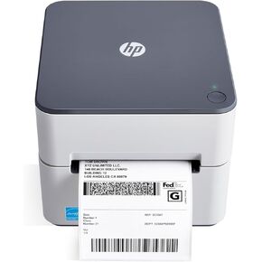 HP Direct Thermal Label Printer with Ethernet Connection – Industrial-Grade, Easy-to-Use, & High-Speed Shipping Label Printer (203 DPI)