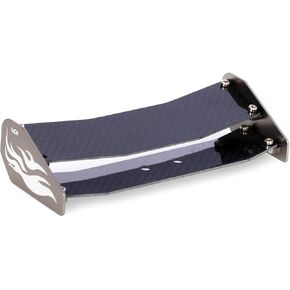 LCX Racing 1/16 RC Trcuk Carbon Carbon Care Wing Car Spoilers for Losi Mini-B Buggy ، ترقية أجزاء الملحقات (رمادي)