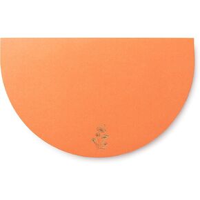 Designworks Ink Half Moon Notepad مع 180 ورقة تمزق للملاحظات وقوائم المهام والتذكير ، 5 "× 3" ، سماوي