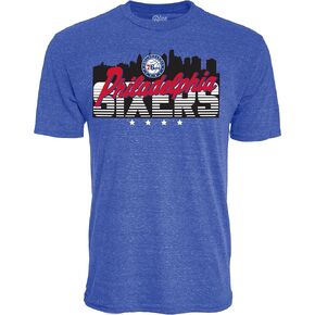 Blue 84 NBA Officially Licensed Tri-Blend T-Shirt Flyline