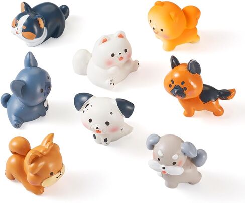 Pandahall 50Pcs Luminous Mini Ducks Bulk Glow in The Dark Resin Ducks Yellow Ducks Miniature Tiny Animals Figures Luminous Ornaments for Garden Landscape Home Party Decoration, Yellow, 5 Styles in Kuwait