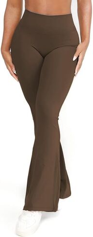CHANGEZOE Womens Flap Pockets Leggings Scrunch Butt Cross Waist Workout Cargo Leggings in Kuwait