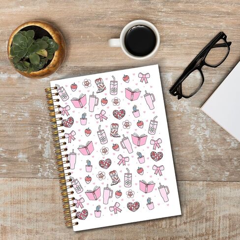 JINYO Boho Friend Gifts Notebook, Gifts for Best Friend Journal, Friendship Gift Journal, It's the Friends We Meet Along the Way That Help Us Appreciate the Journey Spiral Notebooks 5.5x8.3 Inch in Saudi Arabia