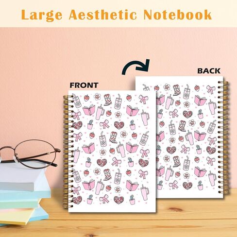 JINYO Boho Friend Gifts Notebook, Gifts for Best Friend Journal, Friendship Gift Journal, It's the Friends We Meet Along the Way That Help Us Appreciate the Journey Spiral Notebooks 5.5x8.3 Inch in Saudi Arabia