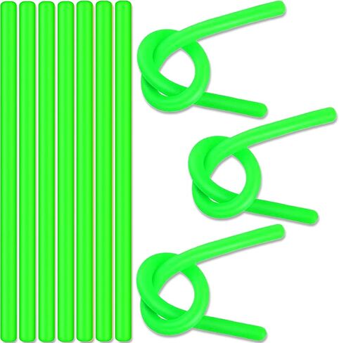 Monkey Noodles - 10 Stretchy Sensory Toys for Kids and Toddlers - Autism Sensory Products - Stretchy String - Party Favors for Kids - Treasure Box Toy for Classroom - Easter Fillers - Green in Saudi Arabia