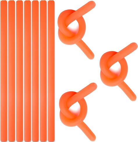 Monkey Noodles - 10 Stretchy Sensory Toys for Kids and Toddlers - Autism Sensory Products - Stretchy String - Party Favors for Kids - Treasure Box Toy for Classroom - Easter Fillers - Green in Saudi Arabia