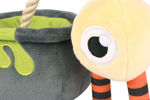 P.L.A.Y. Cute Plush Dog Toys - Howling Haunts Halloween Themed Durable Squeaker Chew Toy, Great for Puppies & Small, Medium, Large Dog - Machine Washable, Recycled Material (Barky's Bite Vampire Fang) in Kuwait