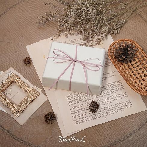 MAYREEL 1/8 Inch Dusty Blue Grosgrain Ribbon Thin Slate Blue for Crafts Gift Wrapping Sewing Wedding Decor Hair Accessories Party Favor Decorations 100 Yards in Kuwait