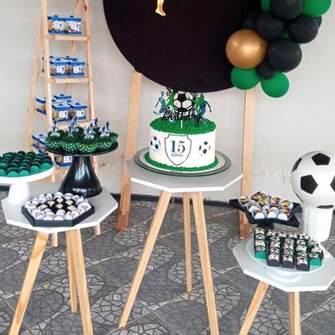 6 Pack Soccer Cake Toppers Soccer Ball Shoes Jerseys Cake Picks Sport Football Theme Birthday Party Baby Shower Cake Decorations Kids Boys Men Birthday Party Favors Supplies in Kuwait