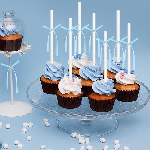 20Pcs Khaki Color Bows Cake Toppers,Bows Cake Decorations,Bows Decorations for Birthday Wedding Anniversary Baby Shower Cake Decorations,Khaki for Gift Wrapping,Christmas Tree Decor Supplies in Kuwait