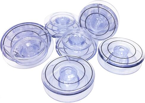 Fbshicung 50PCS Plastic Bobbins#181551 Compatible with for Singer Brand Athena 2000,2001 Futura 900,920,1030,1036 in Saudi Arabia