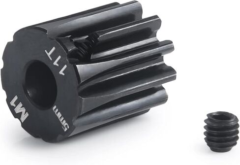 Steel M1 Pinion Gear Set 5MM 11T 12T 13T 14T 15T 16T 17T 18T 19T Shaft Motor Gears for 1/10 Tra-xxas Arrma Tamiya LOSI RC Car Upgraded Parts (14T) in Kuwait