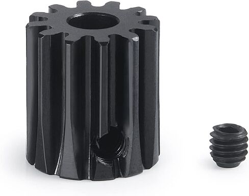 مجموعة ترس الصلب M1 Pinion 5mm 11t 12t 13t 14t 15t 16t 17t 18t 19t Gear Motor Gears for 1/10 tra-xxas Arrma tamiya losi rc car pressions (14t) in Kuwait