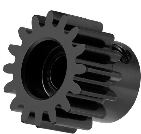 مجموعة ترس الصلب M1 Pinion 5mm 11t 12t 13t 14t 15t 16t 17t 18t 19t Gear Motor Gears for 1/10 tra-xxas Arrma tamiya losi rc car pressions (14t) in Kuwait