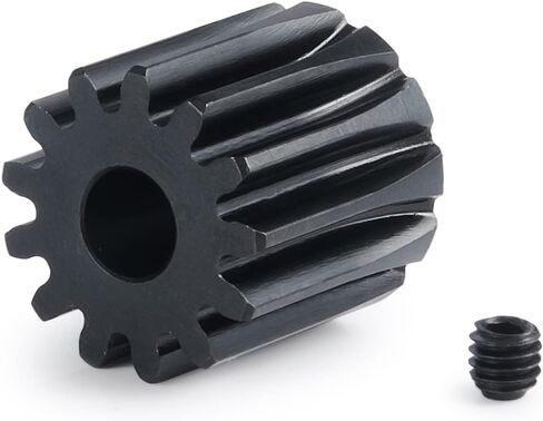مجموعة ترس الصلب M1 Pinion 5mm 11t 12t 13t 14t 15t 16t 17t 18t 19t Gear Motor Gears for 1/10 tra-xxas Arrma tamiya losi rc car pressions (14t) in Kuwait