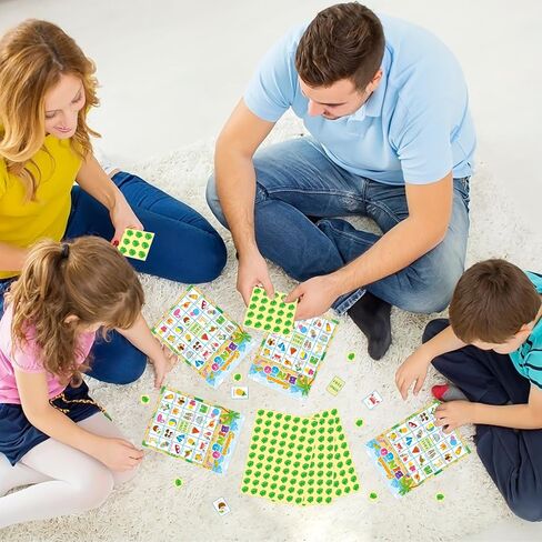 24 Players Spring Bingo Game Cards for Kids Spring Party Bingo Games Spring Classroom Games Family Activity Spring Party Favors for Kids in Saudi Arabia