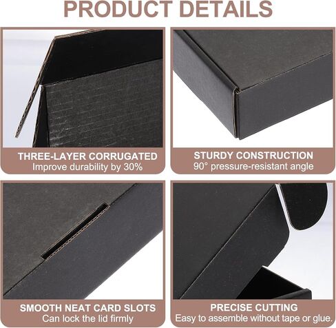 PATIKIL 6x6x2 Inch Small Shipping Boxes, 25 Pcs Corrugated Cardboard Box Gift Boxes for Packing Mailing Moving Packaging Small Business Boxes Teal in Kuwait
