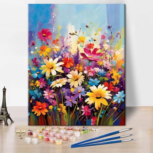 TUMOVO Paint by Number for Adults Two Witch in A Forest Paint Number Kits DIY Acrylic Painting for Adults Witch Paint by Numbers Adults' Paint-by-Numbers Kits Arts Craft for Wall Decor, 16x20 Inch in Saudi Arabia