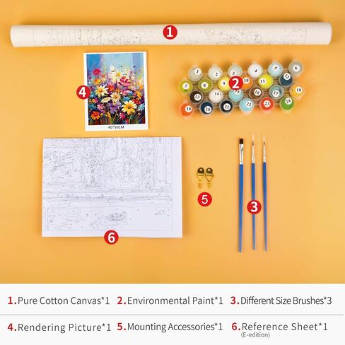 TUMOVO Paint by Number for Adults Two Witch in A Forest Paint Number Kits DIY Acrylic Painting for Adults Witch Paint by Numbers Adults' Paint-by-Numbers Kits Arts Craft for Wall Decor, 16x20 Inch in Saudi Arabia