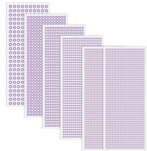 4880Pcs Rhinestone Stickers,5Sizes Self Adhesive Rhinestone Gem Stickers for Face Crystal Hair Gems Rhinestone Bling Rhinestones Stickers Jewelry Stickers for Makeup,DIY Crafts (Light Purple) in Saudi Arabia