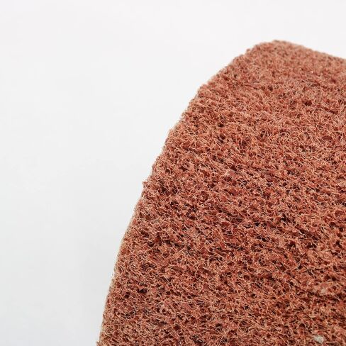 100x120mm Non-Woven Abrasive Polishing Wheel, Wire Drawing Polishing Wheel for Wood Metal Surface Polishing Grit 120# in Saudi Arabia