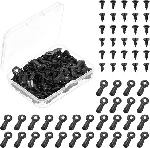 الزر UXCELL 100PCS إطار إطار الصورة ، السحابات دعم الإطار مع مسامير 100pcs ، أجهزة الإطار لتعليق صور الصور ، والفضة in Saudi Arabia