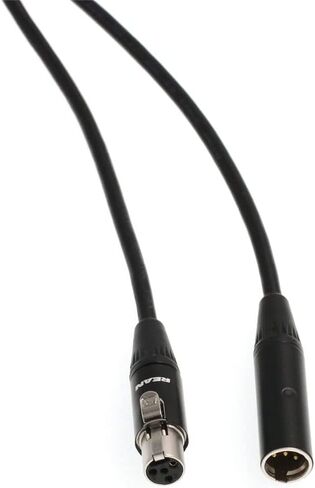 Headset Microphone Audio Adapter Extension Cable for Shure SM-93 WBH WL Body-Pack Transmitter Mini XLR 4 Pin TA4F Male to Female (15) in Saudi Arabia
