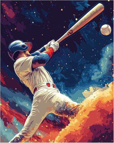 ARNLRDYA Dolphin Paint by Number Kits for Adults, Sea Starry Sky Night Paint by Numbers, Cute Ocean Animals DIY Acrylic Painting on Canvas for Home Decor(16×20inches, No Frame) in Kuwait