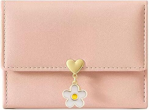 محافظ زهرة للأطفال للفتيات الصغيرات محفظة زهرة محفظة صغيرة لطيفة للفتيات في سن المراهقة محفظة طفل صغير للفتيات في سن المراهقة محفظة مع جيب للعملة المعدنية in Kuwait