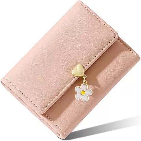 محافظ زهرة للأطفال للفتيات الصغيرات محفظة زهرة محفظة صغيرة لطيفة للفتيات في سن المراهقة محفظة طفل صغير للفتيات في سن المراهقة محفظة مع جيب للعملة المعدنية in Kuwait