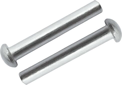 M6*20mm Brazier Head Solid Aluminum Rivets, Pack of 70 in Kuwait