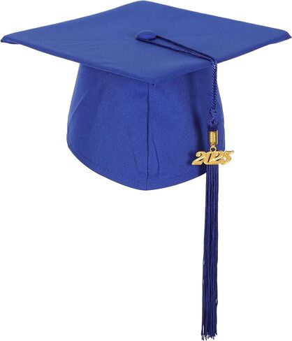 Matte Preschool and Kindergarten Graduation Cap Gown Set with Year Charm Tassel in Kuwait