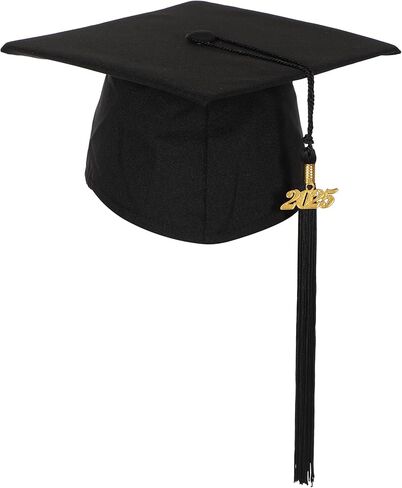 Matte Preschool and Kindergarten Graduation Cap Gown Set with Year Charm Tassel in Kuwait