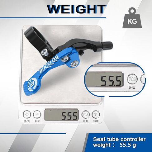 BUCKLOS Bike Dropper Seatpost Lever Remote Telescopic MTB Seatpost Dropper Bicycle Shock Remote Lever Bike Suspension Seat Post Part in Saudi Arabia