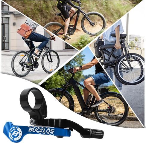 BUCKLOS Bike Dropper Seatpost Lever Remote Telescopic MTB Seatpost Dropper Bicycle Shock Remote Lever Bike Suspension Seat Post Part in Saudi Arabia