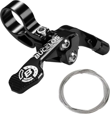 BUCKLOS Bike Dropper Seatpost Lever Remote Telescopic MTB Seatpost Dropper Bicycle Shock Remote Lever Bike Suspension Seat Post Part in Kuwait