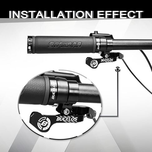 BUCKLOS Bike Dropper Seatpost Lever Remote Telescopic MTB Seatpost Dropper Bicycle Shock Remote Lever Bike Suspension Seat Post Part in Kuwait