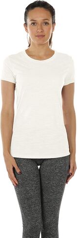 icyzone Workout Shirts for Women - Yoga Tops Gym Clothes Running Exercise Athletic T-Shirts for Women(Pack of 2) in Kuwait