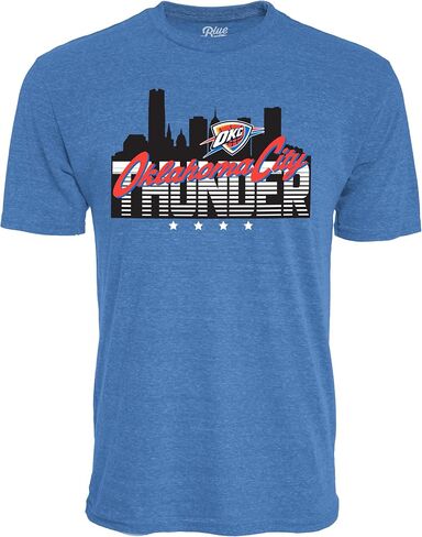 Blue 84 NBA Officially Licensed Tri-Blend T-Shirt Flyline in Kuwait