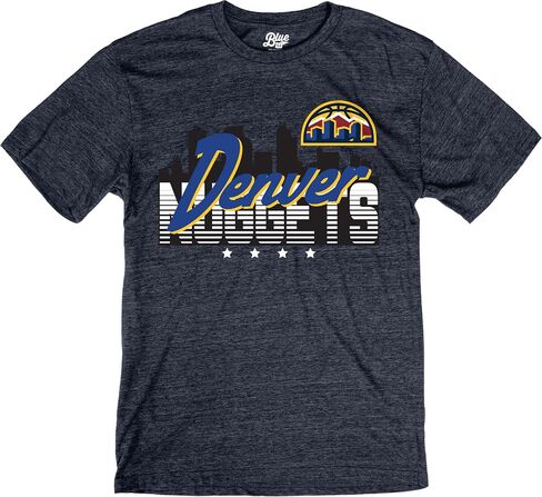 Blue 84 NBA Officially Licensed Tri-Blend T-Shirt Flyline in Kuwait