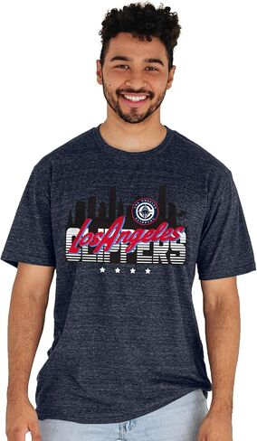 Blue 84 NBA Officially Licensed Tri-Blend T-Shirt Flyline in Kuwait